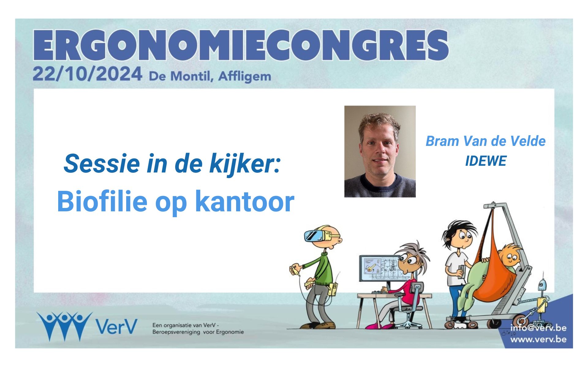 Ergonomiecongres Biofilie Bram Van de Velde