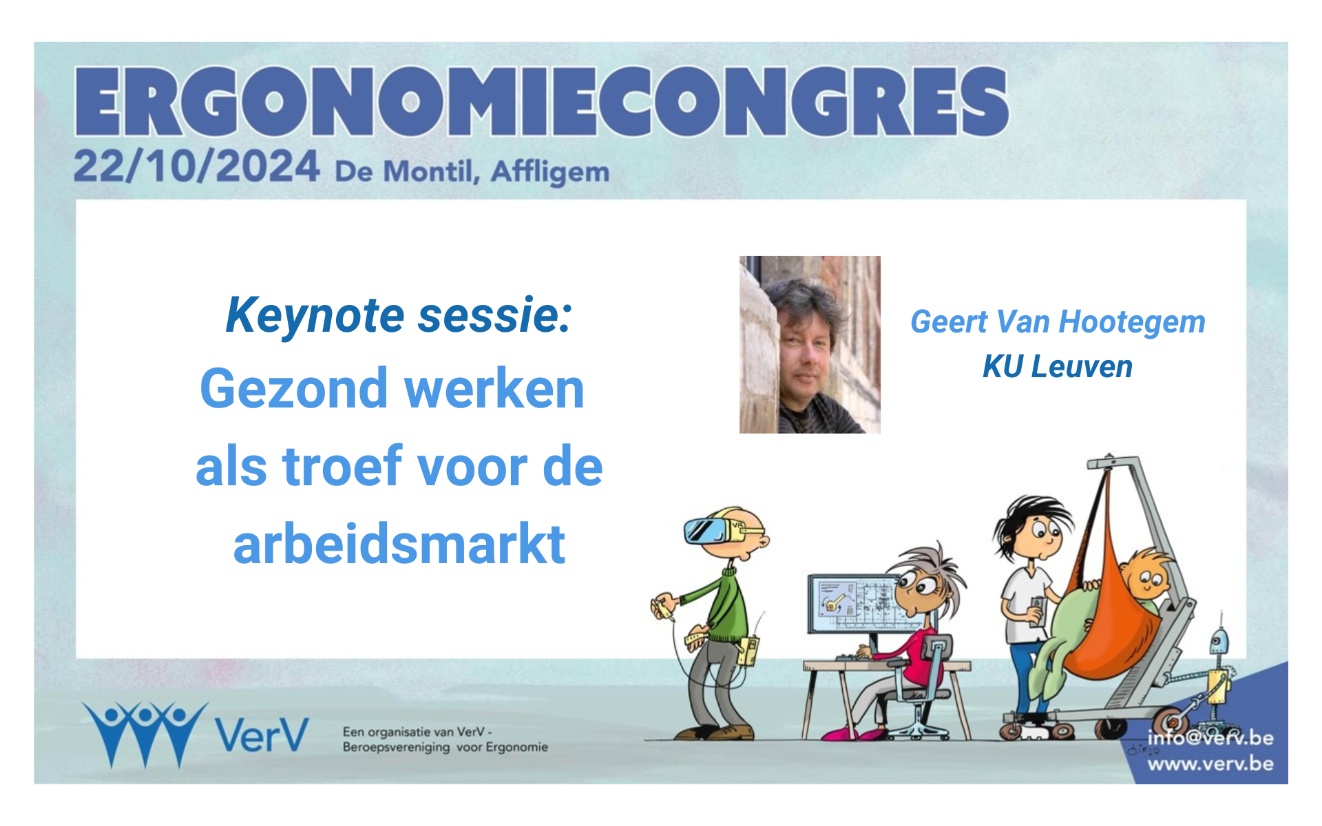 Ergonomiecongres Keynote Geert Van Hootegem (1)
