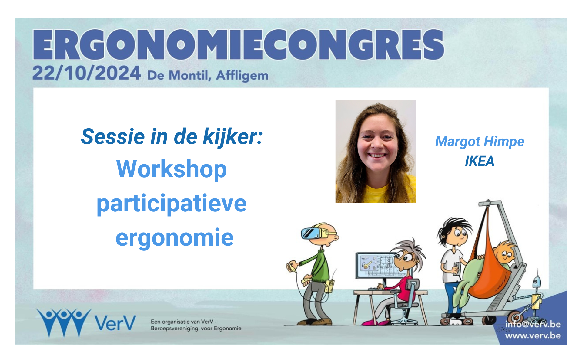 Ergonomiecongres Participatieve ergonomie Margo Himpe IKEA