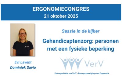 Sessie in de kijker: Gehandicaptenzorg: personen met een fysieke beperking