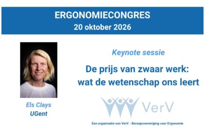 Keynote sessie: De prijs van zwaar werk: wat de wetenschap ons leert